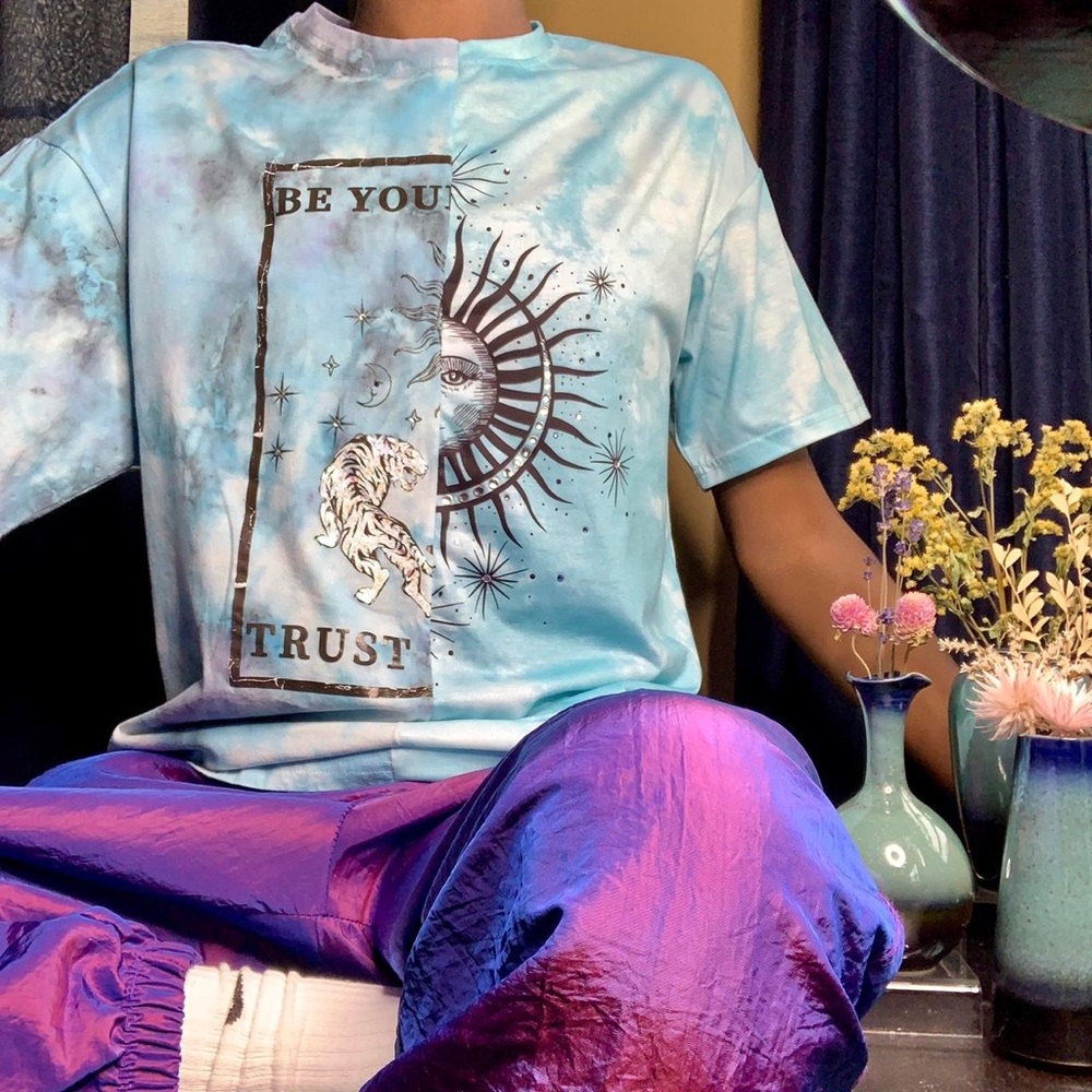 1 of 1 Upcycled Custom Graphic Shirt